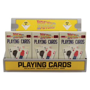 Fanattik Back to the Future Playing Cards