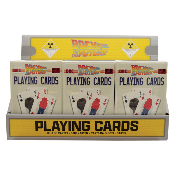 Fanattik Back to the Future Playing Cards