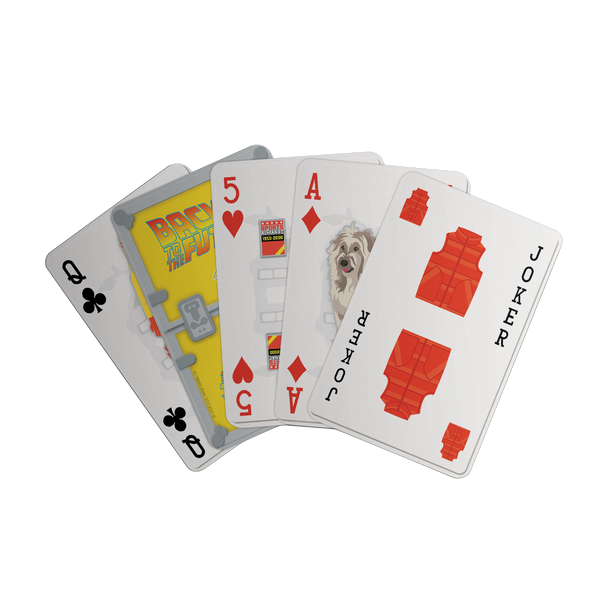 Fanattik Back to the Future Playing Cards