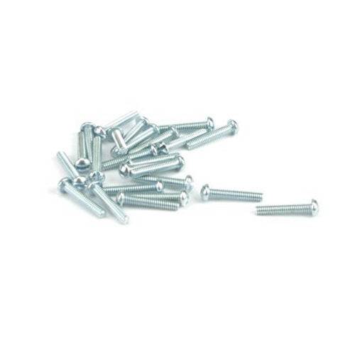 Athearn ATH99003 HO Scale 2-56 x 5/16" Round Head Screw Set (24)