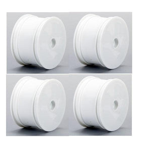 LOSI LOS41003 Front / Rear Wheel Set White (4) Mini 8T