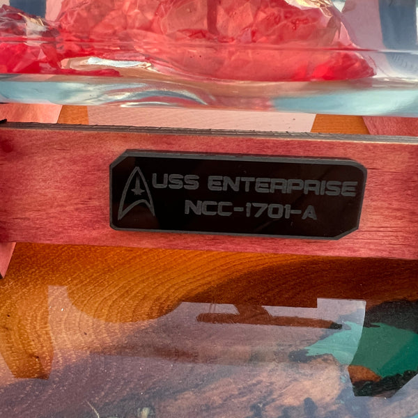 CCHobbyFun Star Trek NCC-1701-A Enterprise in a Bottle