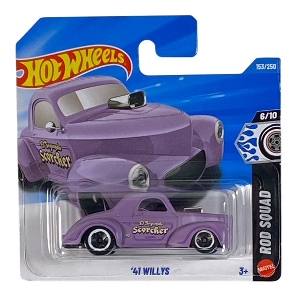 Collectors World Toys Hot Wheels '41 Willys | Rod Squad Series 6/10