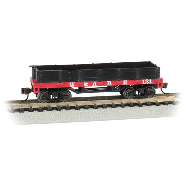 Bachmann BAC15451 HO Scale - OLD-TIME GONDOLA - WESTERN & ATLANTIC #121