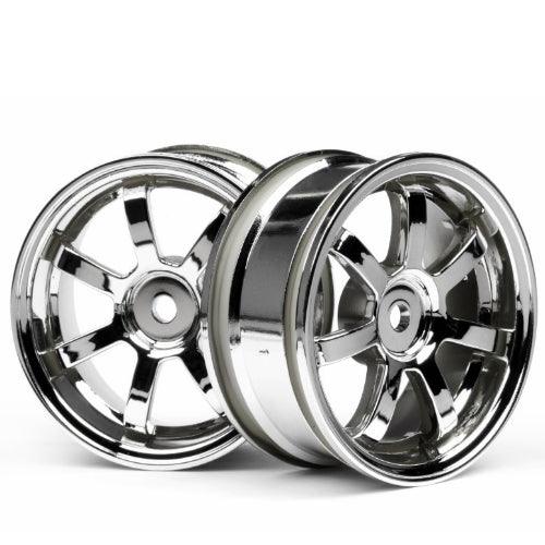 HPI Racing 3574 Rays Gram Lights 57S-Pro 26mm Chrome Wheels (2) Sprint 2 Nitro 3