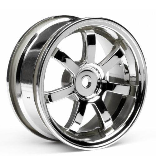 HPI Racing 3574 Rays Gram Lights 57S-Pro 26mm Chrome Wheels (2) Sprint 2 Nitro 3