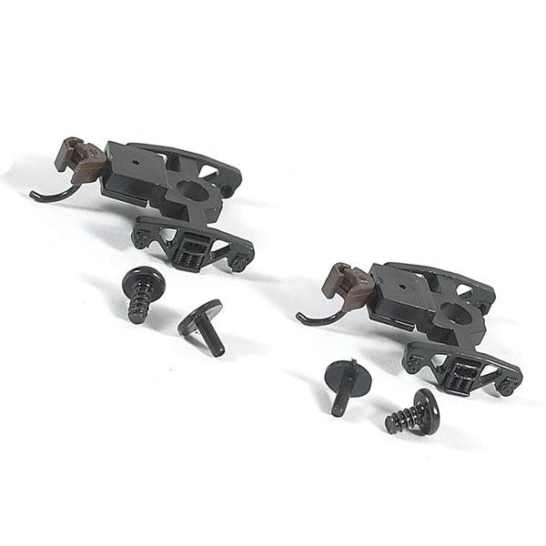 Bachmann 42535 N Roller Bearing Freight Trucks No Wheels (2)