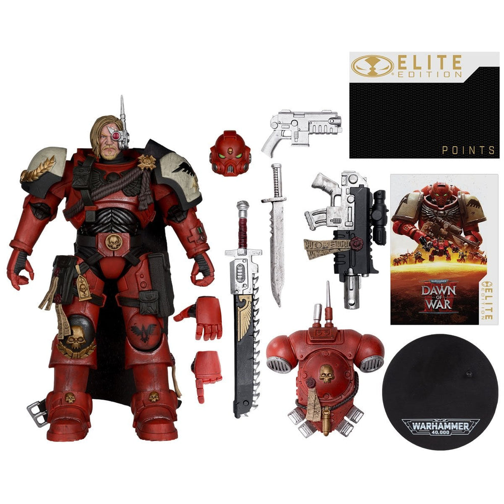 Warhammer 40K - Captain Cyrus Dawn of War 4 McFarlane Elite Edition #7 7-Inch Deluxe Action Figure