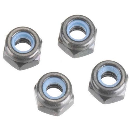 HPI Z676 Locknut M3 Thin Type (4) HB R10 / E10 Mustang / E10 Drift Falken