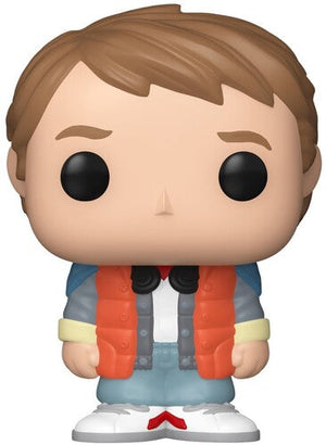 Funko Bitty POP! Rides: Back to the Future Marty McFly and Time Machine