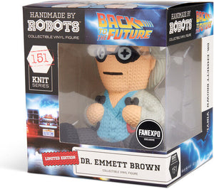 Back to the Future Dr. Emmett Brown with Jumper Cables Collectible Vinyl Figure (Limited Edition / Fan Expo Convention Exclusive) - #151
