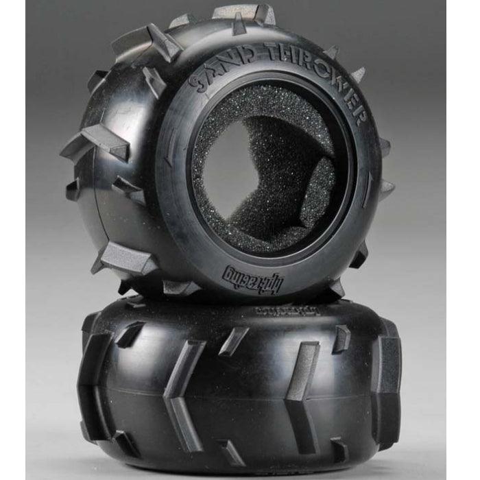 HPI 4412 Sand Thrower Tire D Compound 2.2" (2) Firestorm Wheely King Savage XS