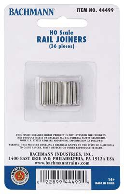 Bachmann 44499 EZ Track Rail Joiners HO (36)