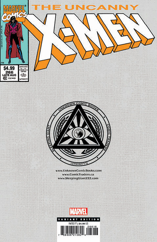 [Double Signed by Lenore Zann | Aj LoCasio] UNCANNY X-MEN #266 FACSIMILE EDITION UNKNOWN COMICS TYLER KIRKHAM VAR [IN STOCK]