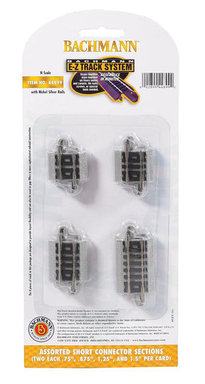 Bachmann 44899 N Scale E-Z Short Connections Track (8)