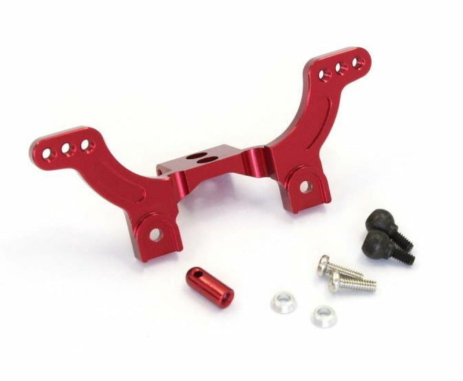 Kyosho MBW016RB Aluminum Rear Shock Stay (Red)