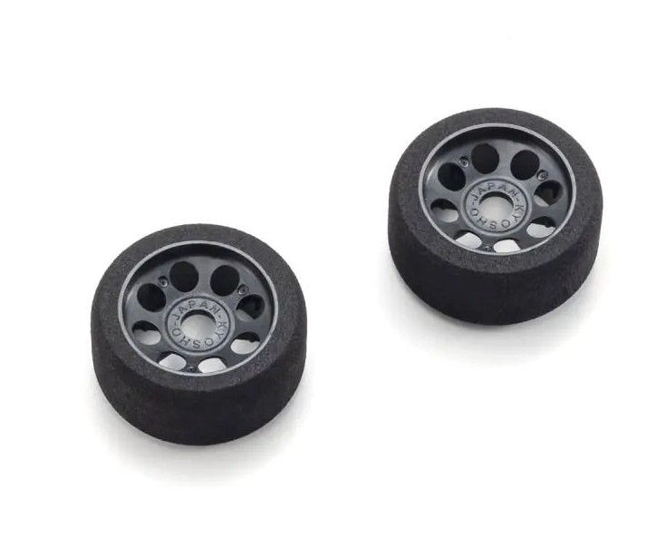Kyosho EFTH001BK Pre-Shaped Front Tire H38ﾟ (2pcs/BLACK/FANTOM EP)