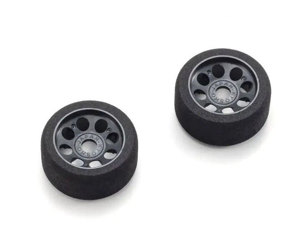 Kyosho EFTH001BK Pre-Shaped Front Tire H38ﾟ (2pcs/BLACK/FANTOM EP)
