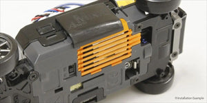 Kyosho MDW027B Aluminum Motor Cover (MINI-Z AWD/Orange)