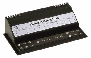 Black Forest® Hobby Supply Co Busch 5740 A Scale Electronic Relay 10-16V AC or DC 8A Continuous w/24V AC or DC — All Scale