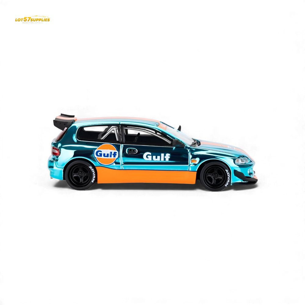 (Pre-Order) ET Model Pandem Civic EG6 Rocket Bunny - Gulf 1:64