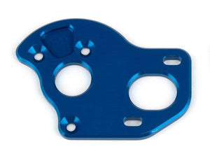 Associated 71145 RC10T6.2 Laydown Motor Plate Blue Aluminum