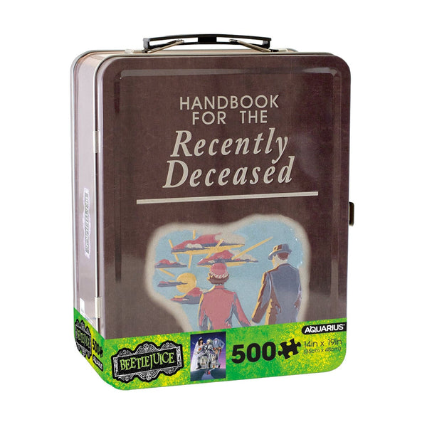 Little Shop of Magic Aquarius Puzzles: Beetlejuice 500 Piece Jigsaw Puzzle & Fun Box Set