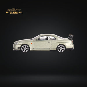 Mini-GT Nissan Skyline GT-R (R34) Tommykaira R-z Millenium Jade #697 1:64 MGT00697
