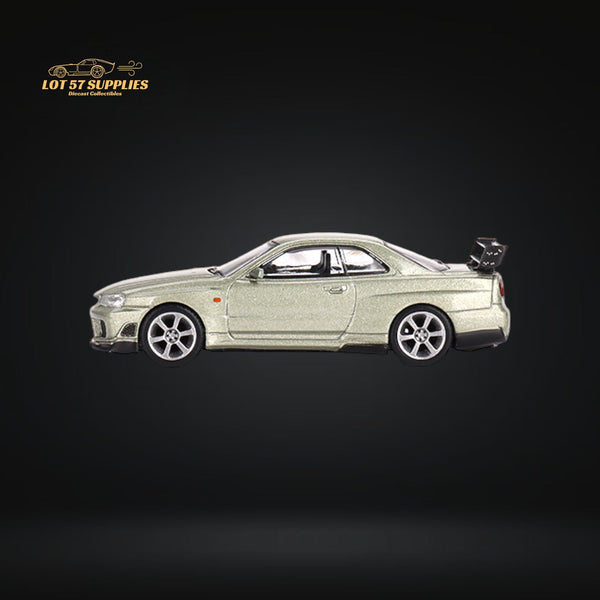 Mini-GT Nissan Skyline GT-R (R34) Tommykaira R-z Millenium Jade #697 1:64 MGT00697