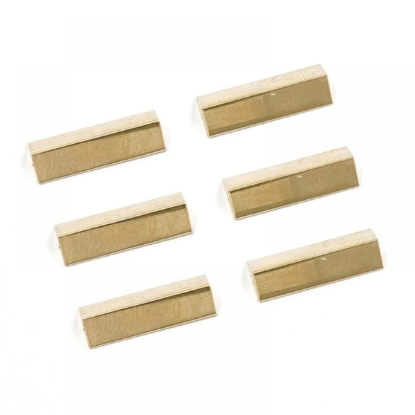 Yeah Racing KY03-013GD Chassis Weight Brass Balancer 6pcs for Mini-Z MR03