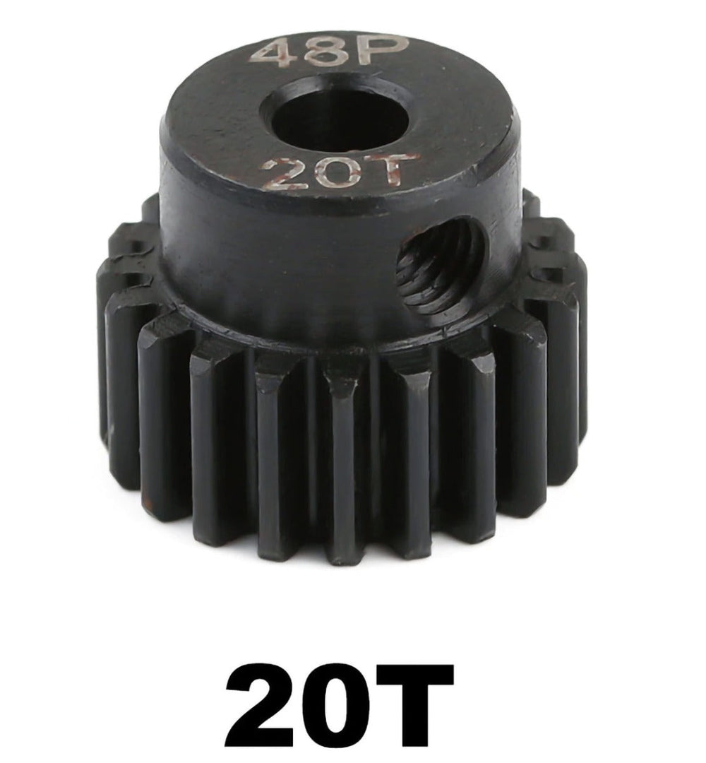 Powerhobby Hardened Steel 48P 5MM 20T Pinion Gear