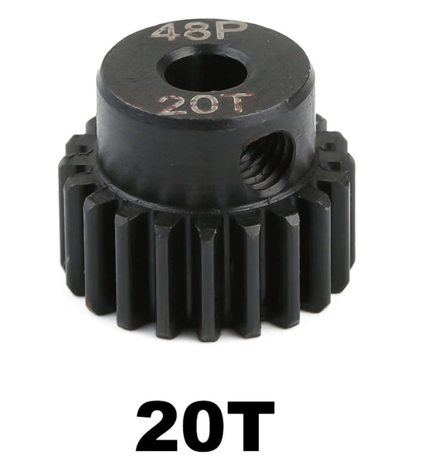 Powerhobby Hardened Steel 48P 5MM 20T Pinion Gear