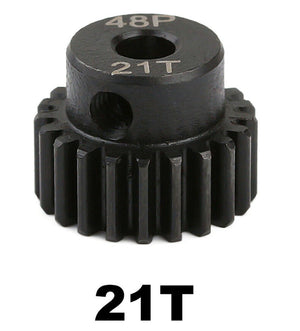 Powerhobby Hardened Steel 48P 5MM 21T Pinion Gear
