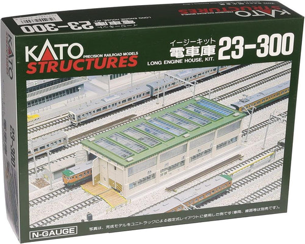 Kato 23-300 N Scale Long Engine House Kit UniTrack