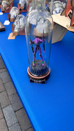 CCHobbyFun Evangellion Unit-01 Starship in a Bottle