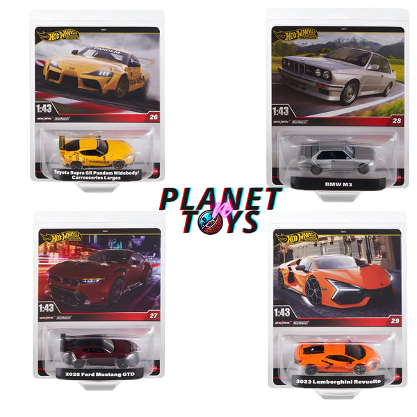 Planet N Toys Hot Wheels Premium 1/43 Car Culture 1:43 Scale Assorted