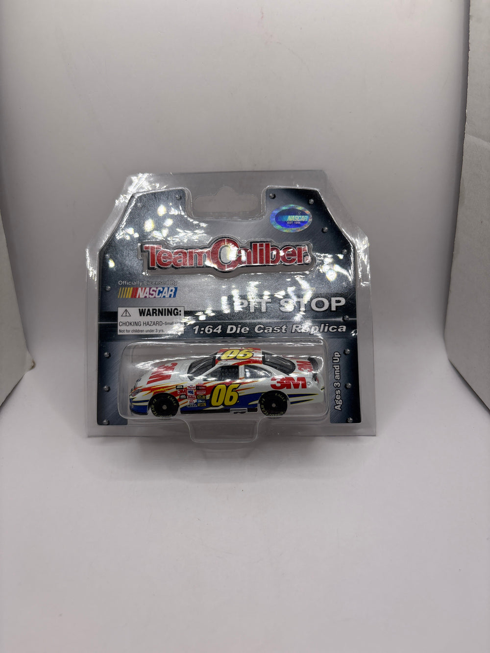 S and E Hobbies and Collectables Team Caliper NASCAR Pit Stop Todd Kluever White — Diecast