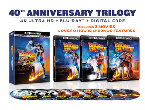 Back to the Future 40th Anniversary Trilogy (4K Ultra HD + Blu-ray™ + Digital Code)