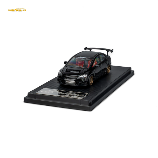 (Pre-Order) Microturbo FD2 J'S Racing Metallic Black 1:64