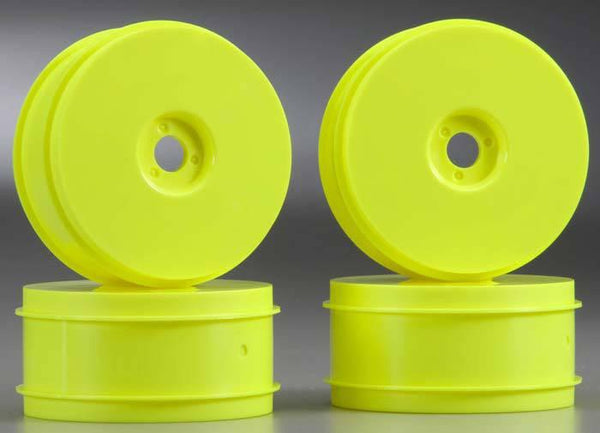 PowerHobby Associated 89297 Wheels 83mm Yellow (4) RC8B RC8.2 RC8
