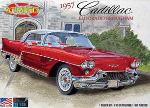 Black Forest® Hobby Supply Co Atlantis Models 1244 1/25 1957 Cadillac Eldorado Brougham Car (formerly Revell) — Sci-Fi & Pop