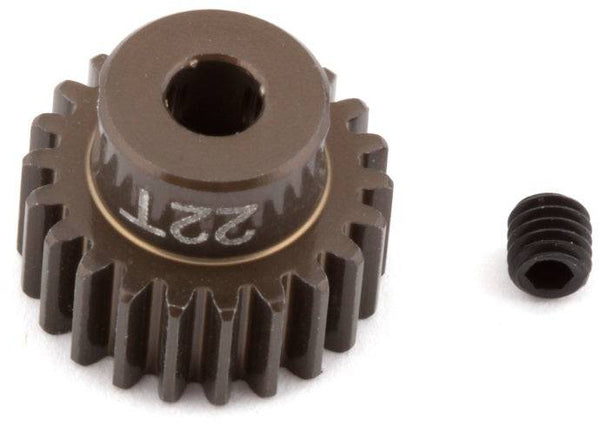 Associated 1340 Aluminum Pinion Gear 22T 48P 1/8 shaft SC10 B44 RC10 / T RC12L3
