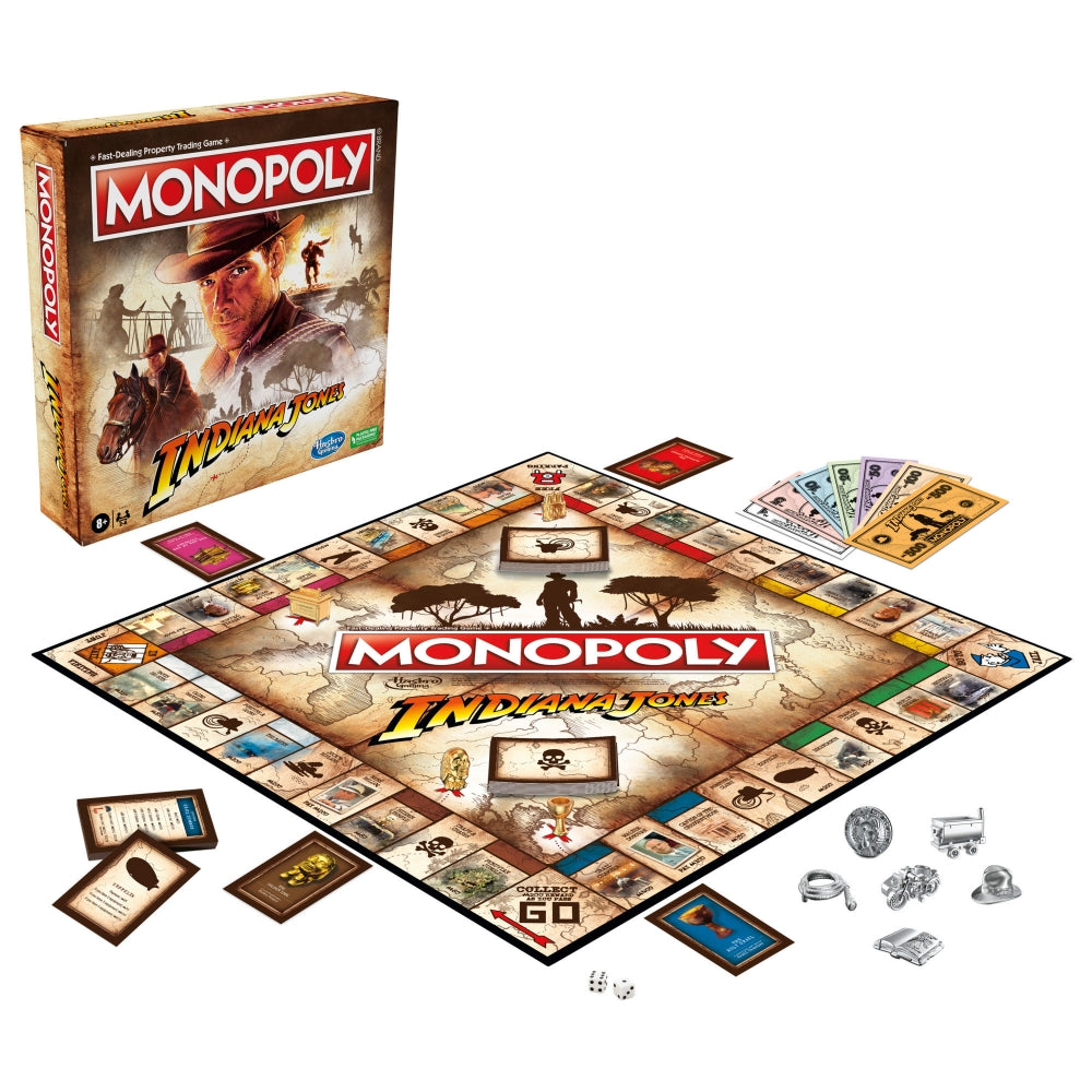 Little Shop of Magic Monopoly: Indiana Jones — Board Game