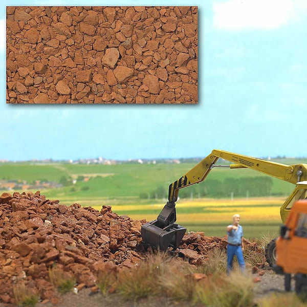 Black Forest® Hobby Supply Co Busch 7531 HO Scale Crushed Brick -- 6oz 200ml — HO Scale Scenery > Busch