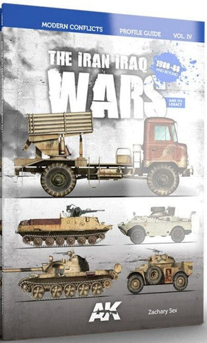 Black Forest® Hobby Supply Co AK Interactive 291 Modern Conflicts Vol.4: The Iran Iraq Wars 1980-1988 Profile — Glues,