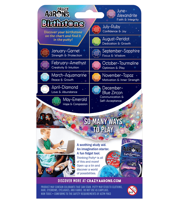 Thinking Putty: Birthstone