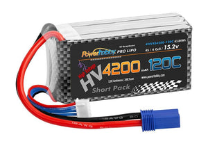 Powerhobby 4S 15.2V 4200mah 120C GRAPHENE + HV Lipo Battery w EC5 Plug