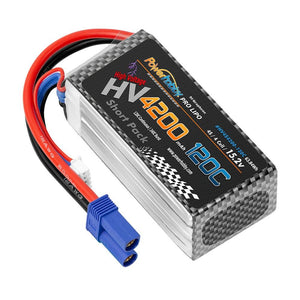 Powerhobby 4S 15.2V 4200mah 120C GRAPHENE + HV Lipo Battery w EC5 Plug