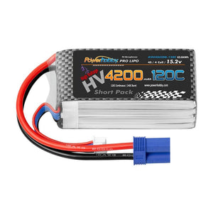 Powerhobby 4S 15.2V 4200mah 120C GRAPHENE + HV Lipo Battery w EC5 Plug