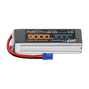 Powerhobby 4s 9000mah 100c Graphene Lipo Battery w EC5 Plug 4-Cell
